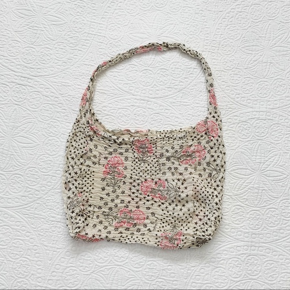 Free People Reusable Boho Tote Bag - Picture 1 of 4